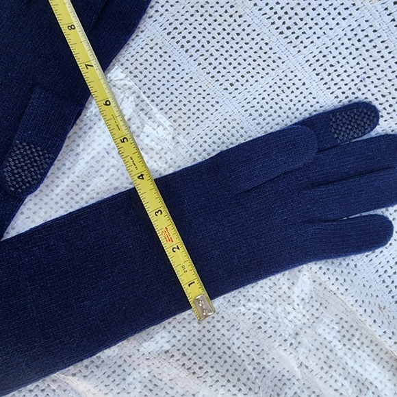 Portland Open Sesame Screen touch Cashmere glitter gloves OS NWT - Picture 4 of 11